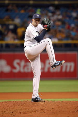 Blake Snell нога поднята — Xiaomi Pad Шпалери