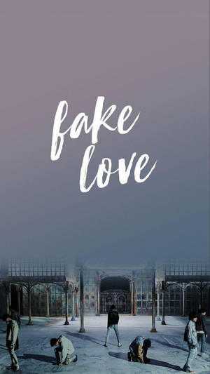 BTS Fake Love Градіентний Переход — Bts Шпалери