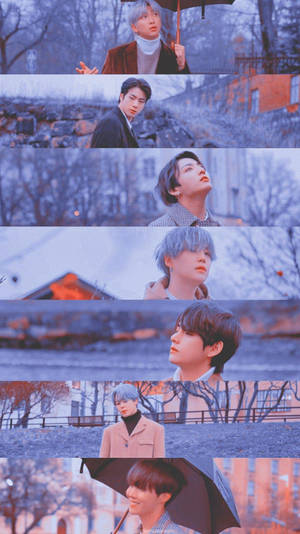BTS Естетика Фіолетовый 2020 — Bts Шпалери