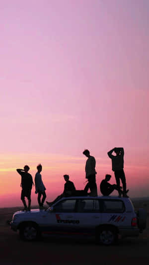 BTS Фіолетове небо Iphone