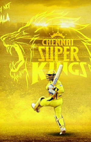 Обої Chennai Super Kings Золотой Лев — Redmi Pad Шпалери