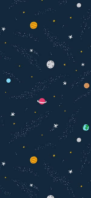 Cosmos Vector Art обої — iPhone 13 Pro Шпалери