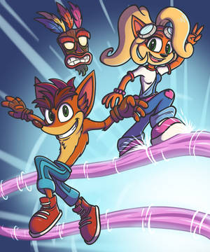 Crash Bandicoot 4 обої — Motorola Razr Ultra 2026 Шпалери