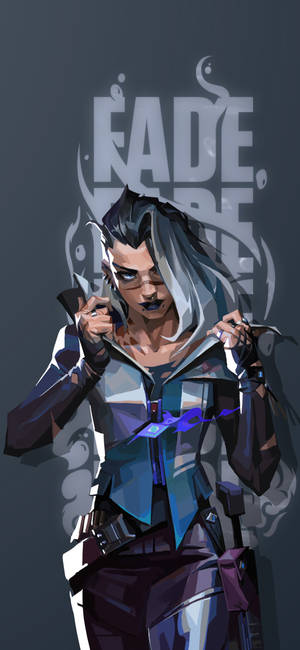 Fade And Her Terror Trail Valorant Iphone — Samsung Galaxy S20 Шпалери