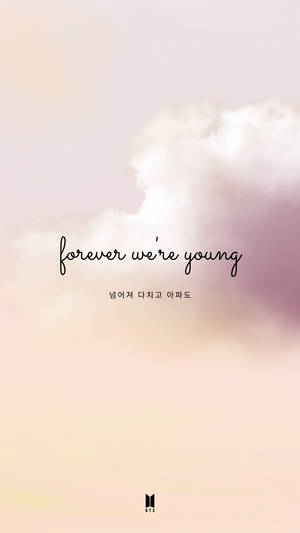 Forever Young BTS Естетика — Bts естетика Шпалери