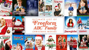 Обои Freeform Movies Рождественский коллаж