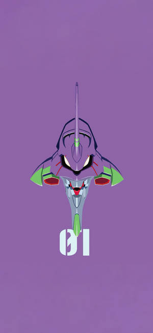 Evangelion Телефон — Galaxy A37 Шпалери