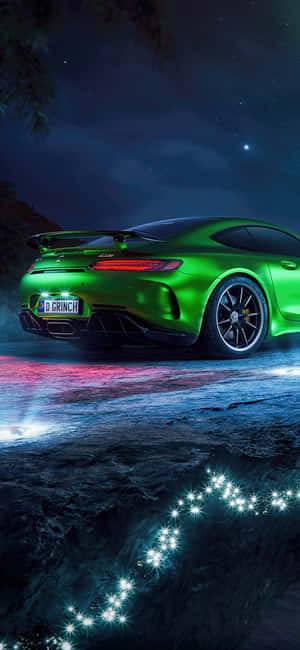 Фон iPhone Xs Mercedes Amg — Галактика M Шпалери