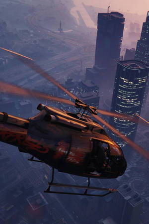 GTA iPhone Гелікоптер Buzzard — Gta Шпалери