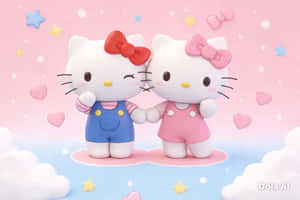 Hello Kitty, Sanrio, Кавай, Милий, Кавайна естетика, Милий естетичний мультфільм, Кавайний кіт, Естетика Sanrio, Комп'ютер