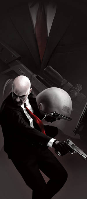 Hitman Black — Galaxy A07 Шпалери