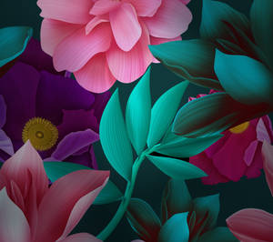 Обои Huawei Nature Flowers — Huawei Шпалери
