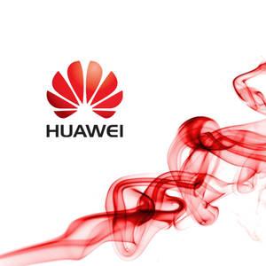 Huawei бренд червоний дим обои — Huawei Шпалери