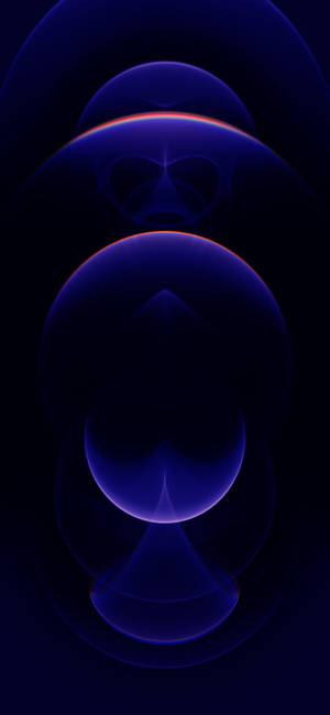 iPhone 12 Pro фиолетовый свет — iPhone 15 Шпалери