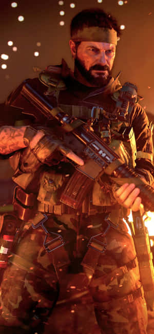 Iphone X Call Of Duty Black Ops Cold War Background — POCO M8x Шпалери