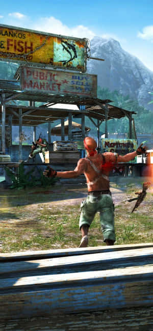 Iphone X Far Cry 3 Background — Nubia Focus 2 Ultra Шпалери