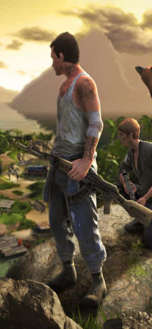 Iphone X Far Cry 3 Background — Nubia A77 4G Шпалери