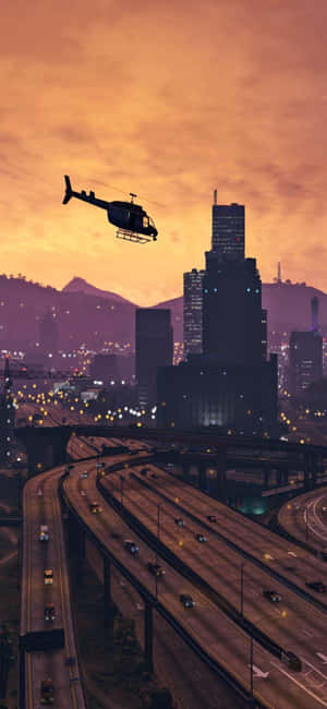 Фон iPhone X Grand Theft Auto V — Redmi 17 Шпалери