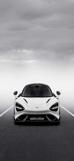 Фон iPhone X McLaren 720s — Галактика M56 Шпалери