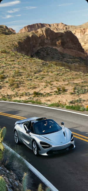 iPhone X McLaren 720s Фон — iPhone 14 Plus Шпалери