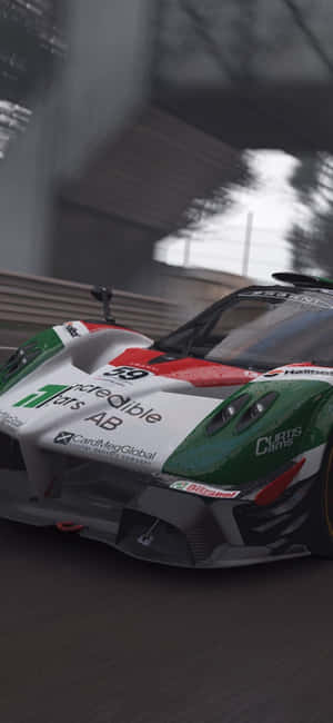 iPhone X Project Cars фон — Redmi Note 17 Шпалери
