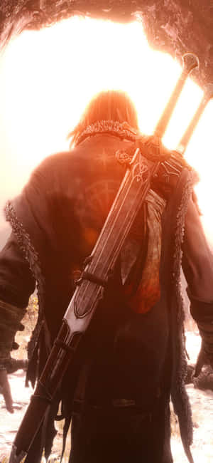 iPhone X Shadow Of Mordor фон — iPhone 13 Mini Шпалери
