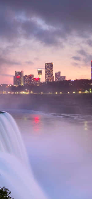 Iphone X Niagara Falls Background — Redmi Note 15 Pro Шпалери