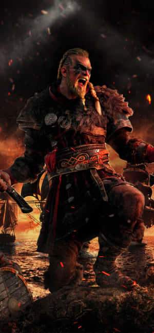 Фон Iphone Xs Assassin's Creed Valhalla — IQOO Neo10 Pro+ Шпалери