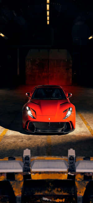 Iphone Xs Max Ferrari Background — Realme Narzo 80x Шпалери