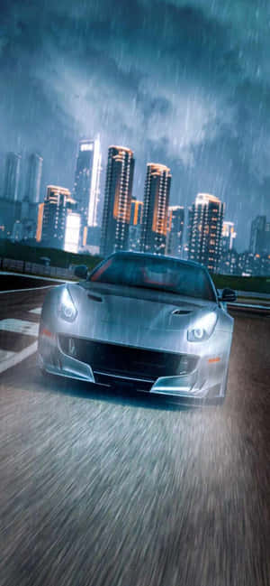 Iphone Xs Max Ferrari Background — Realme Narzo Power Шпалери