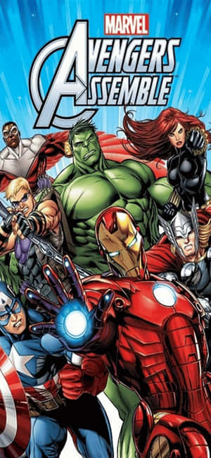 Фон iPhone XS Max Marvel — Honor 600 Шпалери