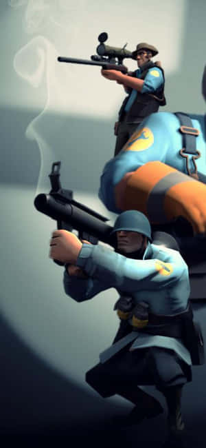 Iphone Xs Team Fortress 2 Фон — Vivo Y60 Шпалери