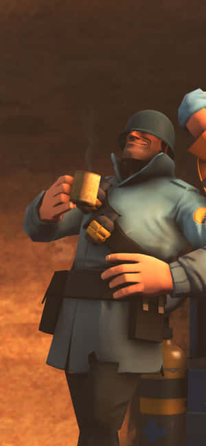 Iphone Xs Team Fortress 2 фон — Tecno Spark 40C Шпалери