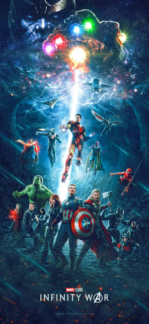 Iphone Xs Avengers фон — Галактика M47 Шпалери