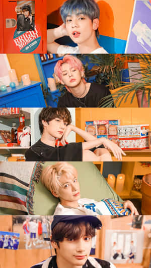 Kpop виконавці готові запалити сцену — Kpop гіф Шпалери