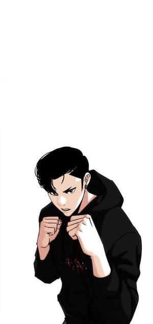 Обои Lookism Зак кулак — iPhone 12 Шпалери