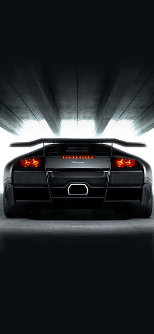 Black Lamborghini Iphone — Oppo Find X9s Шпалери