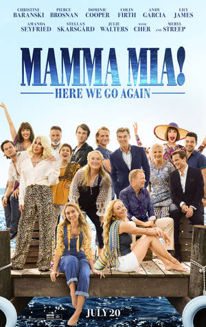 Обои Mama Mia! Here We Go Again — Redmi Pad 2 Шпалери