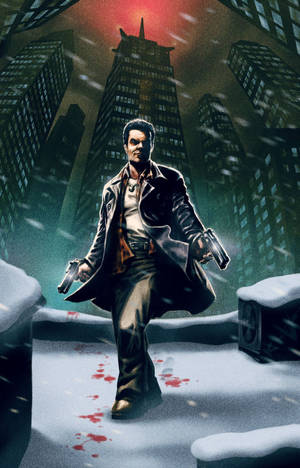 Max Payne — видеоигра обои — Galaxy Tab S10 Lite Шпалери
