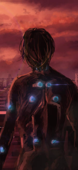 Melancholic Futuristic Gantz обої — iPhone 16 Pro Max Шпалери