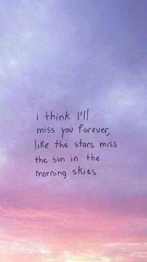 Missing you Summertime Sadness lyrics wallpaper — Рассвет Шпалери