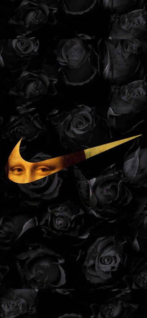 Обої Mona Lisa X Nike Phone. — iPhone 14 Pro Шпалери