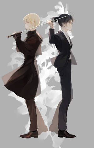 Moriarty The Patriot William And Sherlock Fanart wallpaper. — Galaxy Tab S Шпалери