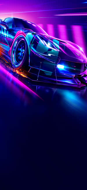 Iphone Xs Need For Speed Heat Background — AMOLED Шпалери