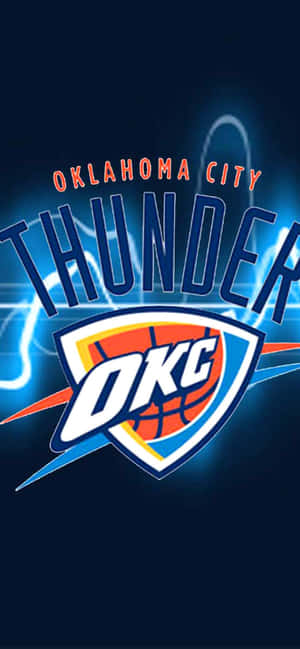 Oklahoma City Thunders OKC Logo NBA League — Redmi Note Шпалери