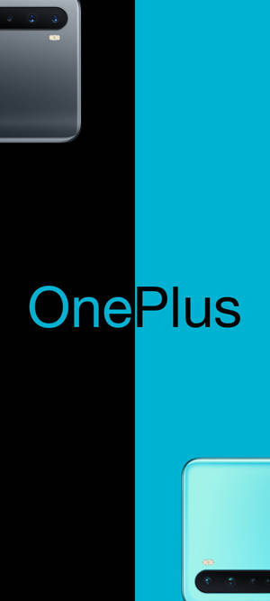 Oneplus Nord Black Blue — iPhone 15 Pro Шпалери