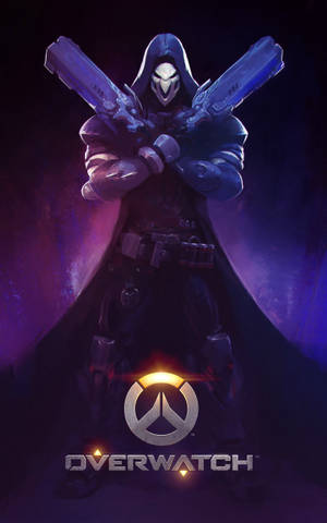 Overwatch телефон два пистолета — Xiaomi Pad Mini Шпалери