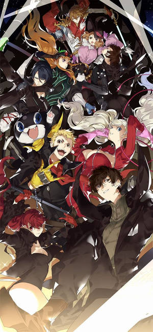 Persona 5 Телефон — Galaxy A08 Шпалери