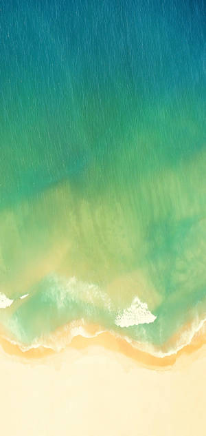 Realme Green Beach — iPhone Xr Шпалери