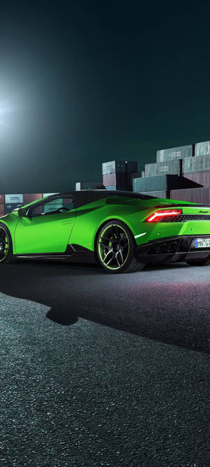 Redmi Note 10 Зелёный Lamborghini Huracán — Honor Magic8 RSR Porsche Design Шпалери